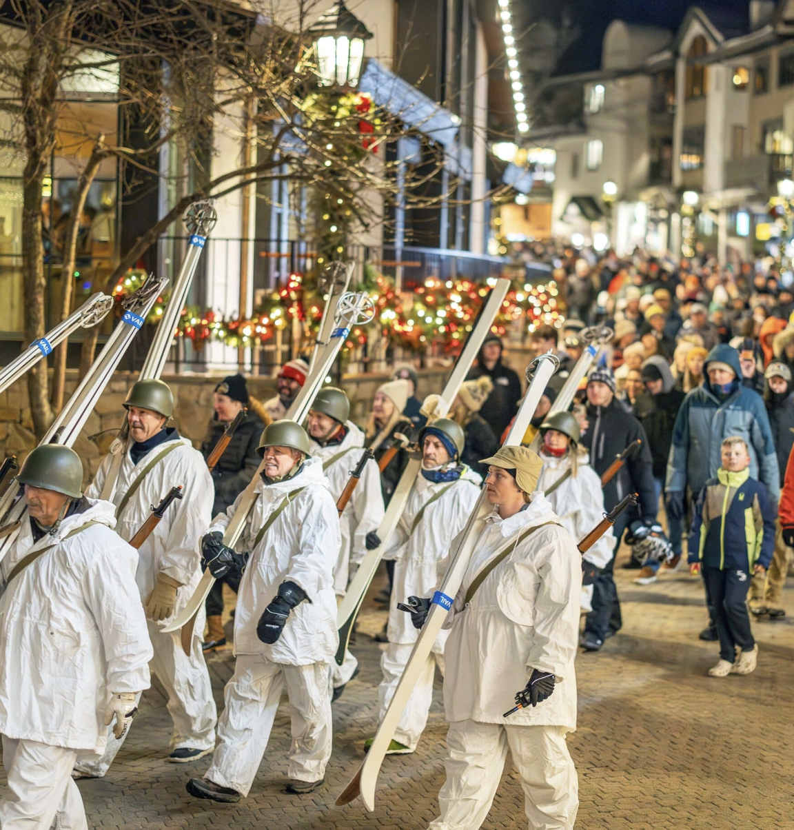 10TH Mountain Legacy Parade in Vail Village